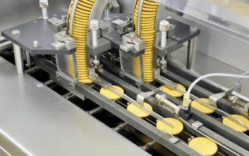 Lebensmittelindustrie Keksherstellung / food production